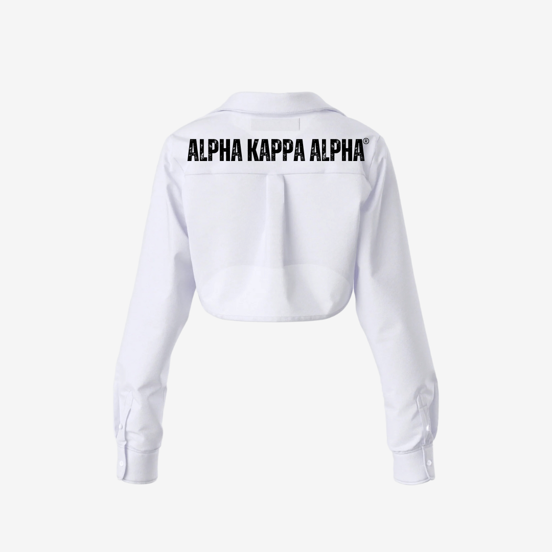 PRETTY GIRL CROPPED SHIRT