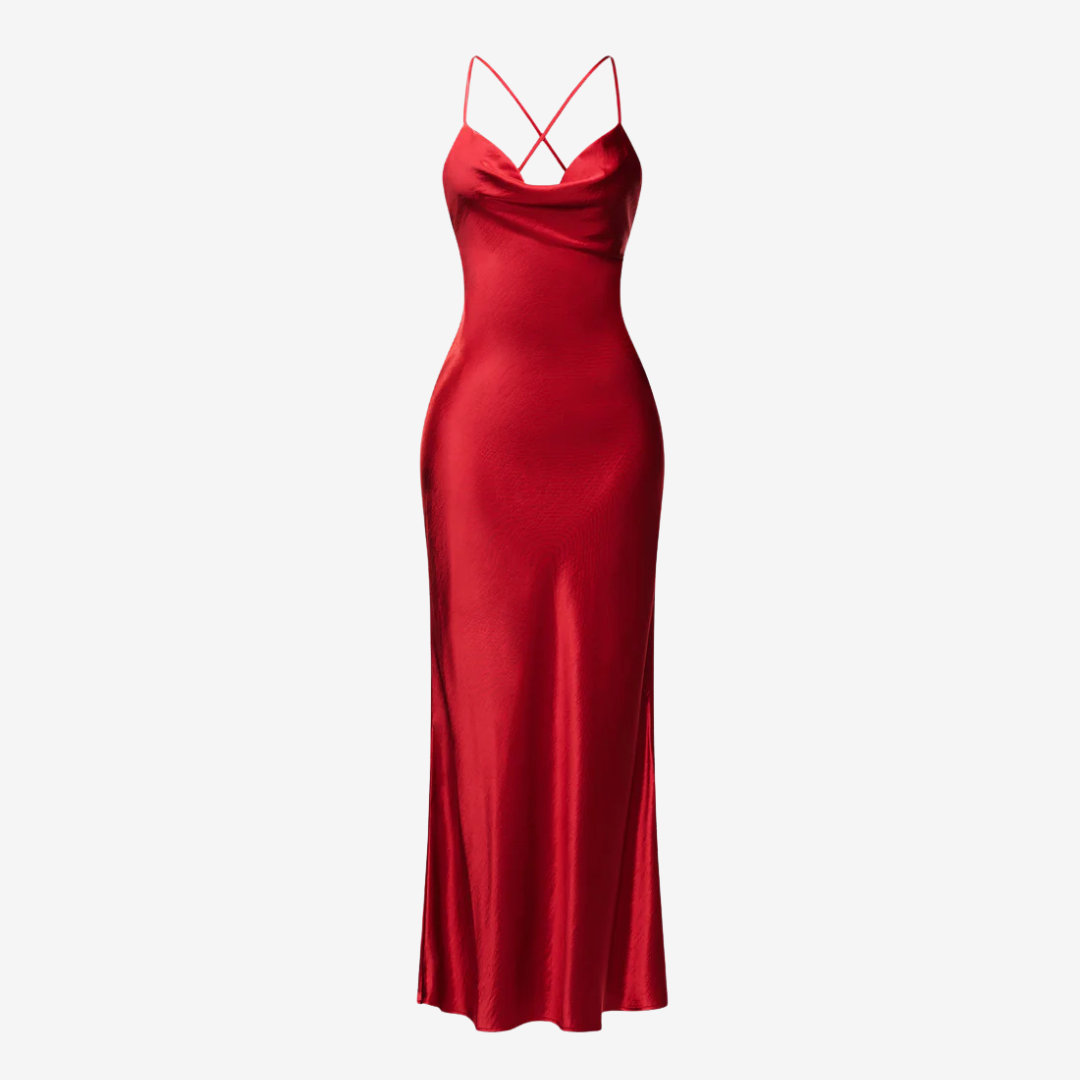 Satin Dream Maxi Dress