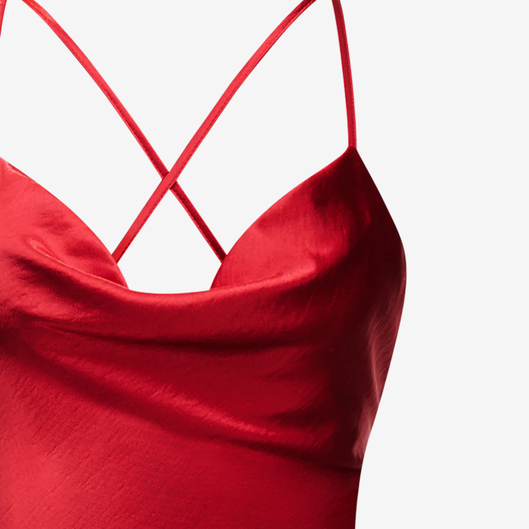 Satin Dream Maxi Dress