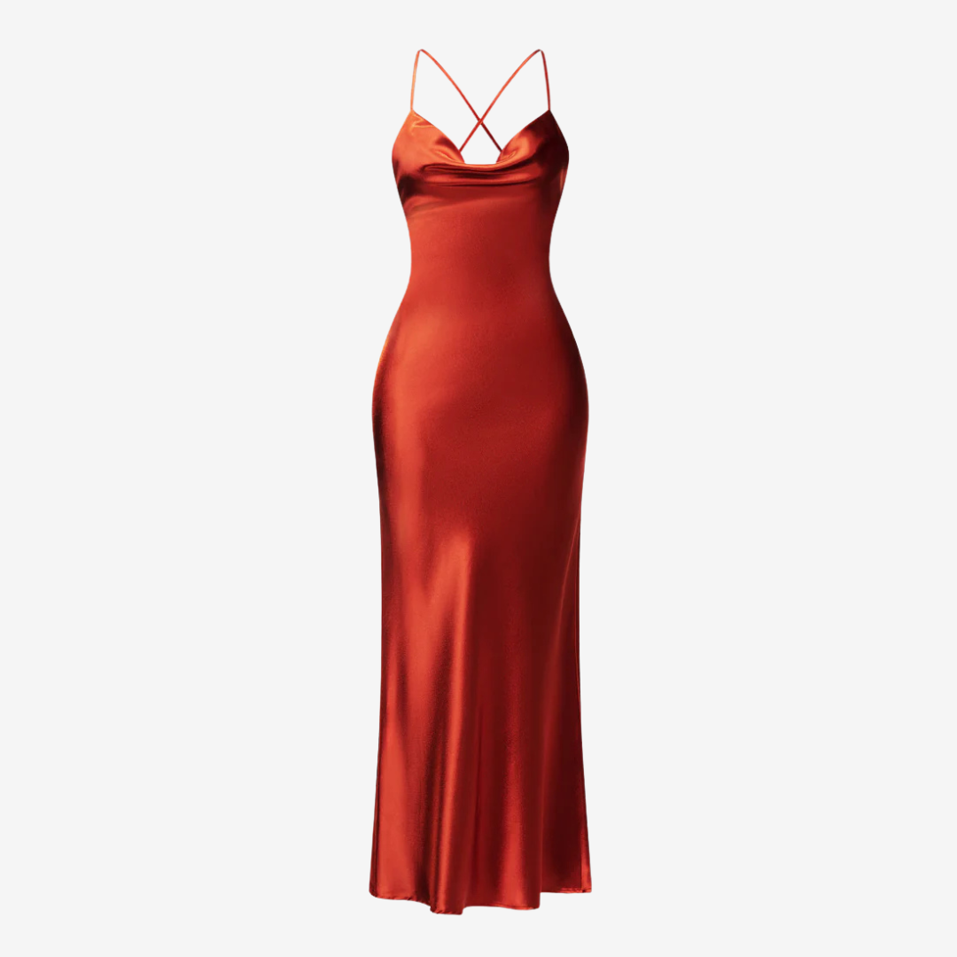 Satin Dream Maxi Dress