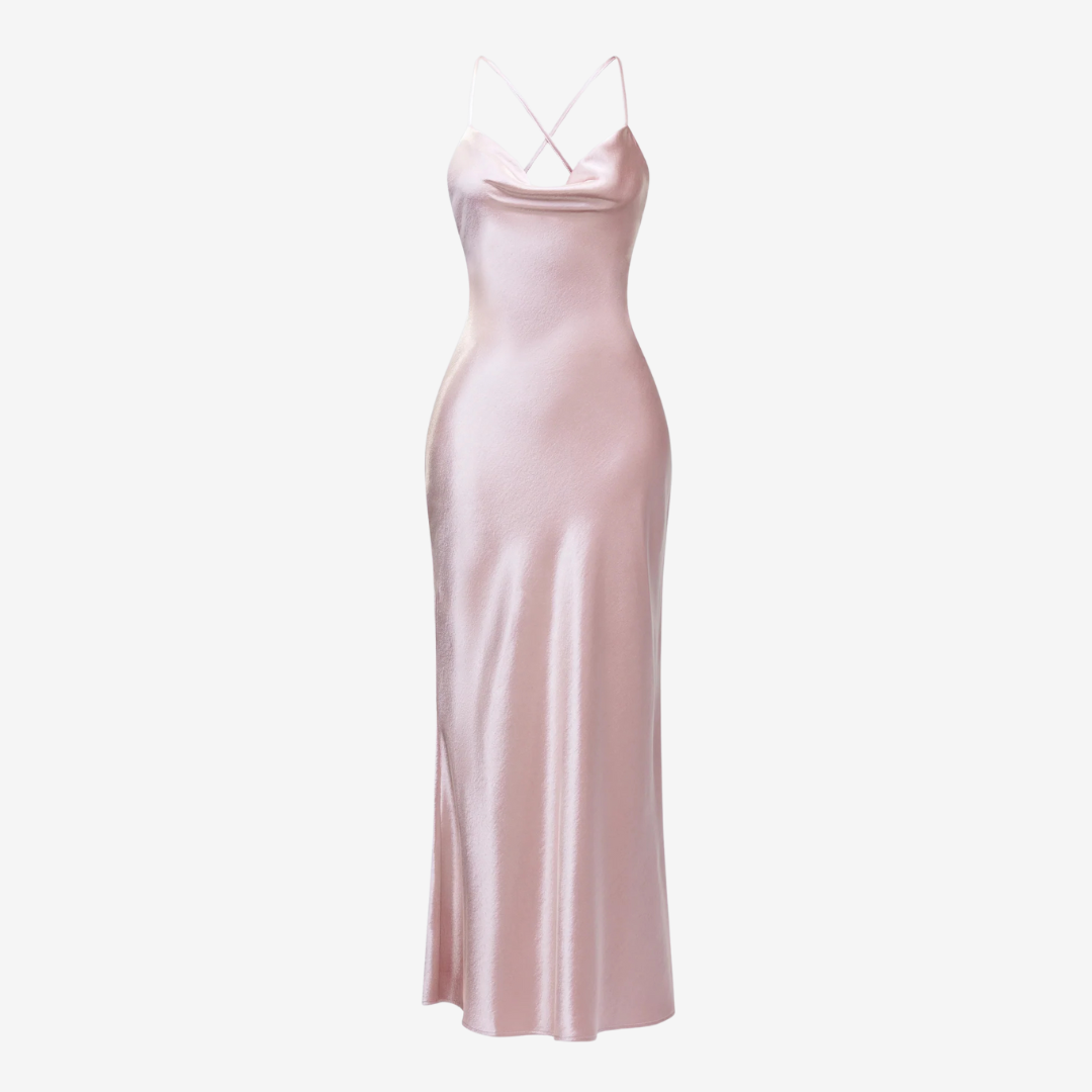 Satin Dream Maxi Dress