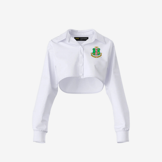 PRETTY GIRL CROPPED SHIRT