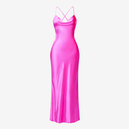 Satin Dream Maxi Dress