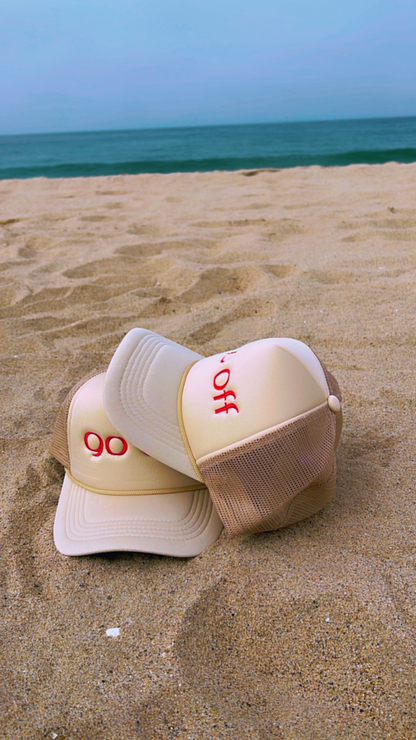 GO OFF LOGO TRUCKER HAT
