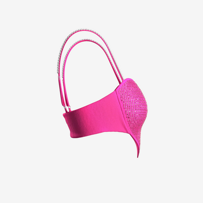 Pink Heart Crop Top