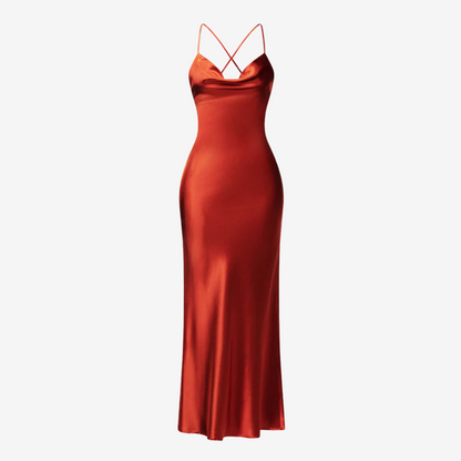 Satin Dream Maxi Dress