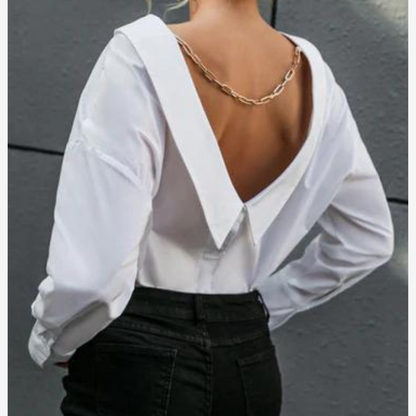 IT'S THE BACK FOR ME | WHITE TOP