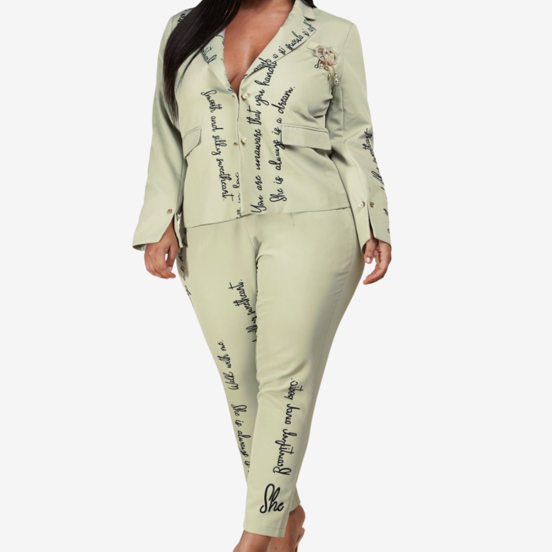POWER SUIT FOR THE POWER WOMAN