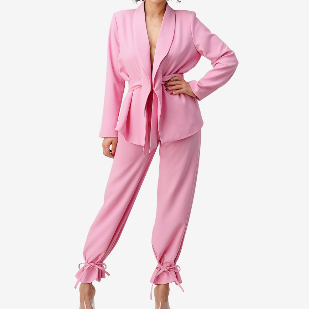 PRETTY IN PINK SUIT