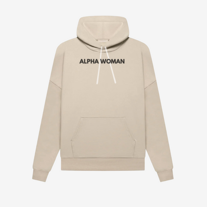 “ALPHA WOMAN” FLEECE SWEATSHIRT
