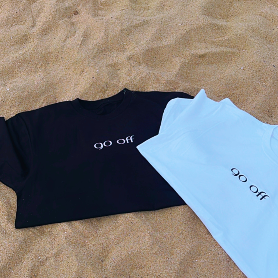 GO OFF WHITE LOGO TEE – GO•OFF