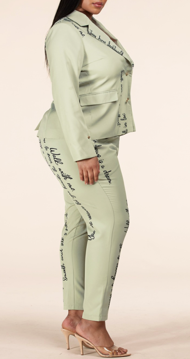 POWER SUIT FOR THE POWER WOMAN
